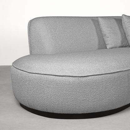 LABEL51 Bank Mori - Grey - Boucle - 4-seater