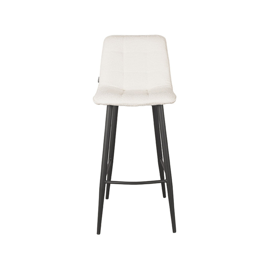 label51 bar stool jelt - ivory - boucle - seat height 78