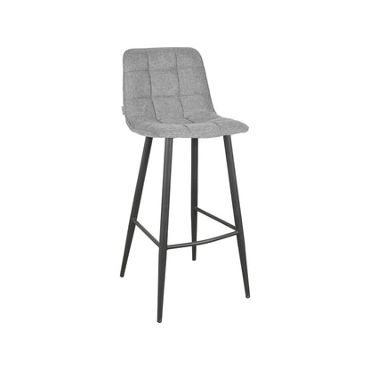 LABEL51 Bar stool Jelt - Zinc - Synthetic - Seat height 78