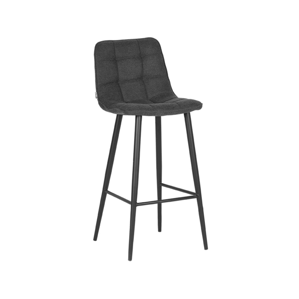 label51 bar stool jelt - anthracite - synthetic - seat height 78