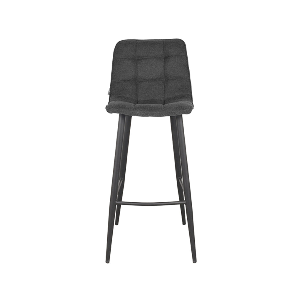 label51 bar stool jelt - anthracite - synthetic - seat height 78