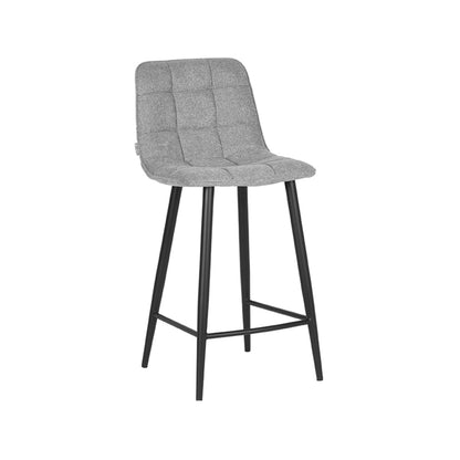 LABEL51 Bar stool Jelt - Zinc - Synthetic - Seat height 65