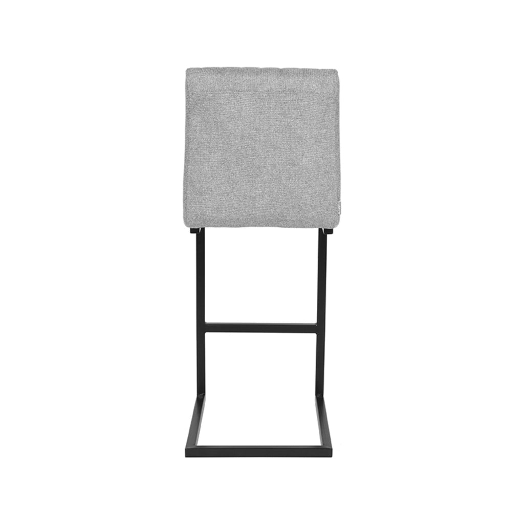 label51 bar stool milo - zinc - synthetic - seat height 65