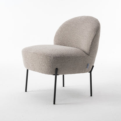 Baudin armchair Fabric Teddy Natural 01 -&gt; Baudin armchair Fabric Teddy Natural 01