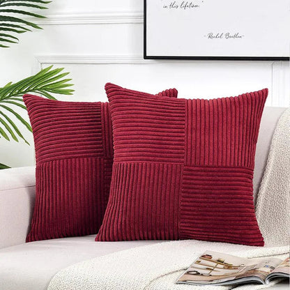 Corduroy Kussensloop Minimalistisch Ontwerp