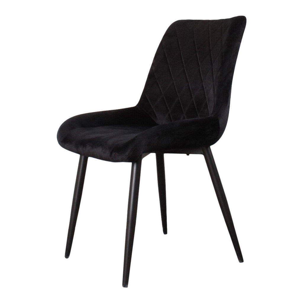 benito dining room chair 2.0 velvet black