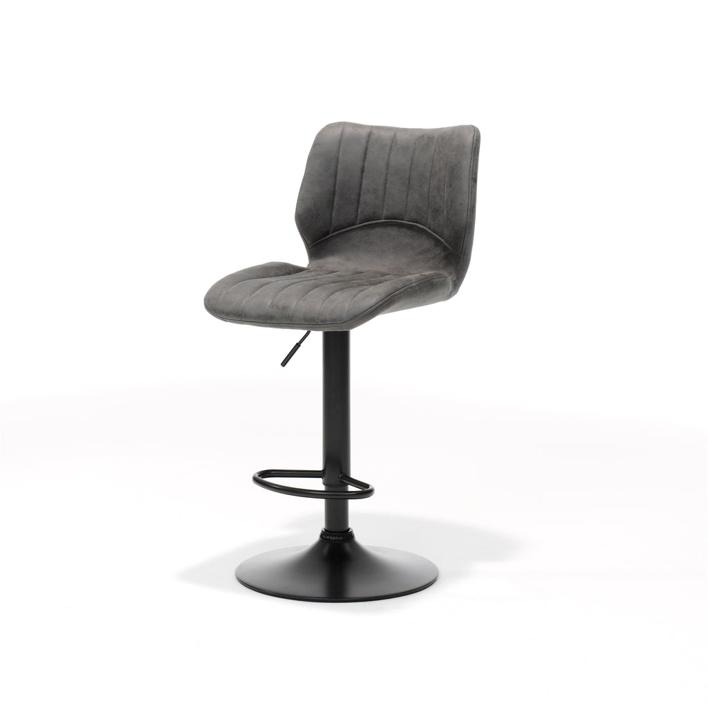 bobby bar stool - fabric soft anthracite