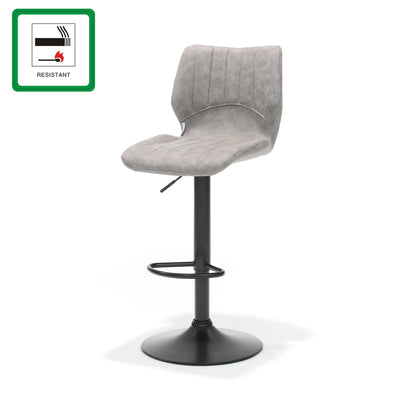 Bobby bar stool - Fabric UKFR Soft Pebble