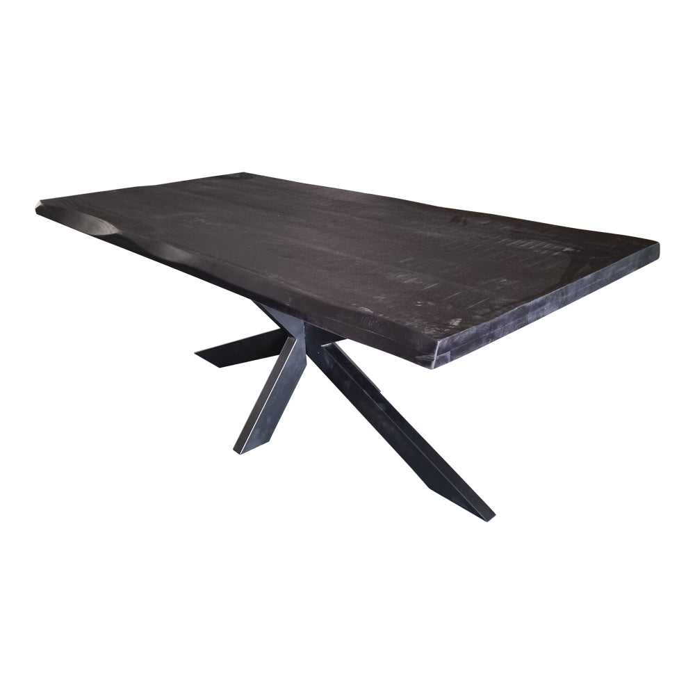 tree trunk table boston black | 160 cm