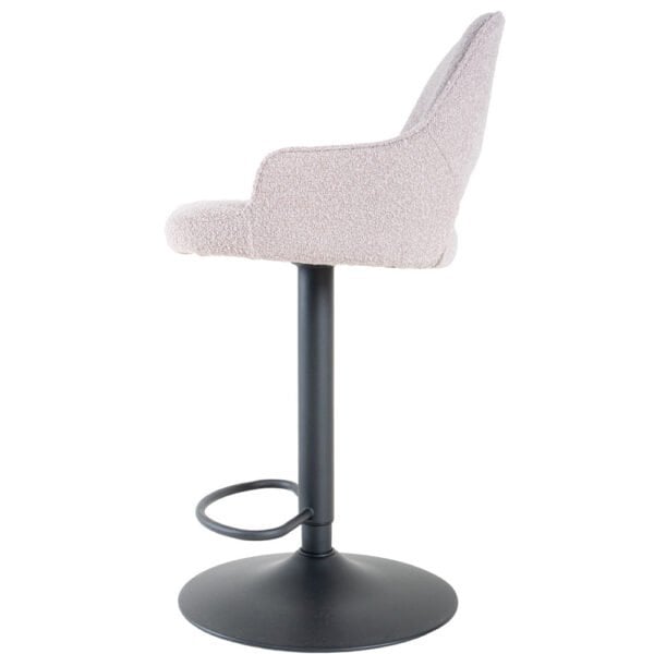 bar stool vivian – bouclé – natural