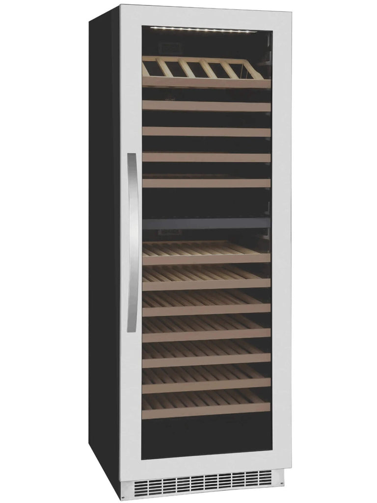 wine climate cabinet d167t stainless steel