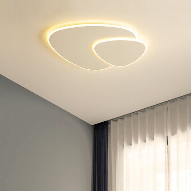 hedonistische, stilvolle led deckenleuchten im minimalistischen design