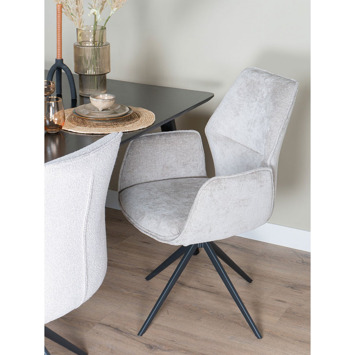 dining chair miley – perfect harmony – taupe