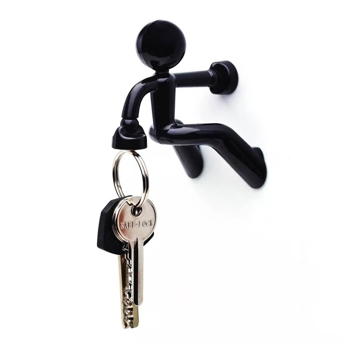 sleutelhouder met magnetische functie voor sleutels in de hal