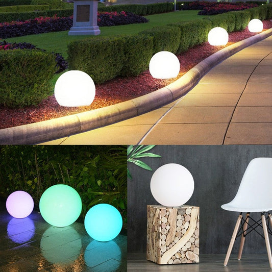 Kleurveranderende LED-tuinlampen