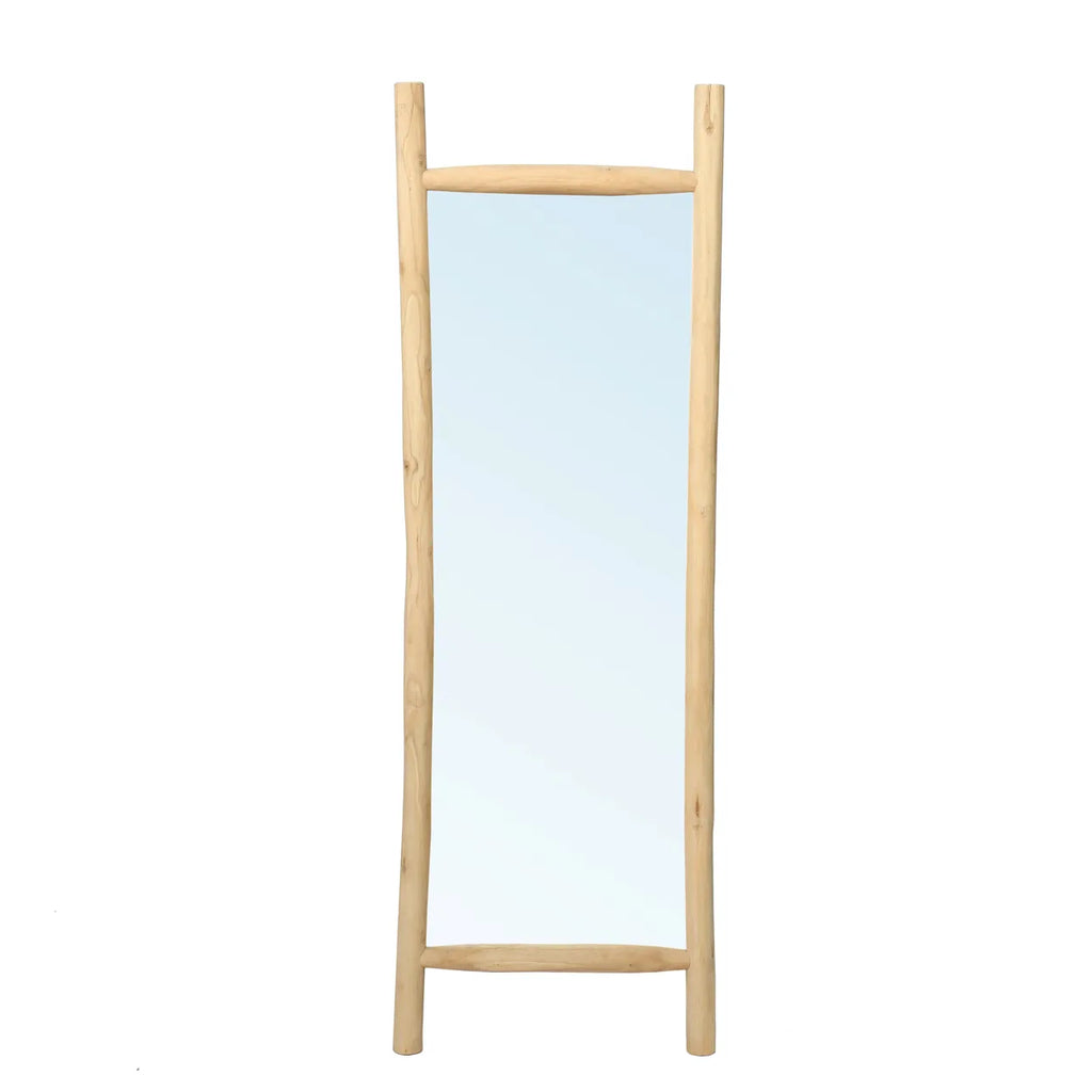 the island dressing mirror - natural