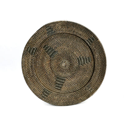 The Jasmine Plate Wall Decoration - Brown - M