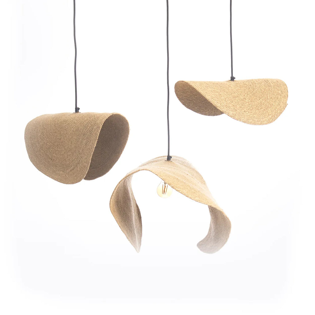 the lovalova hanging lamp - natural - l