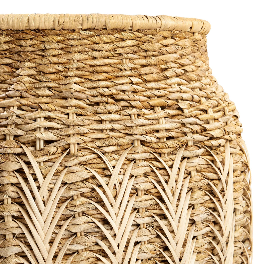 rotan opbergmand de luziru - naturel - m