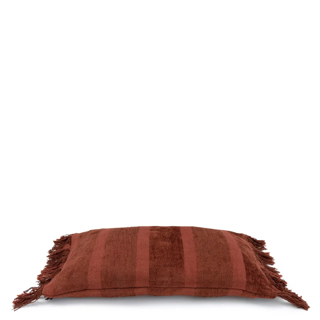 the oh my gee cushion cover - bordeaux velvet - 30x50