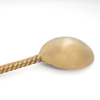 The Palm Tree Salad Spoon - Gold