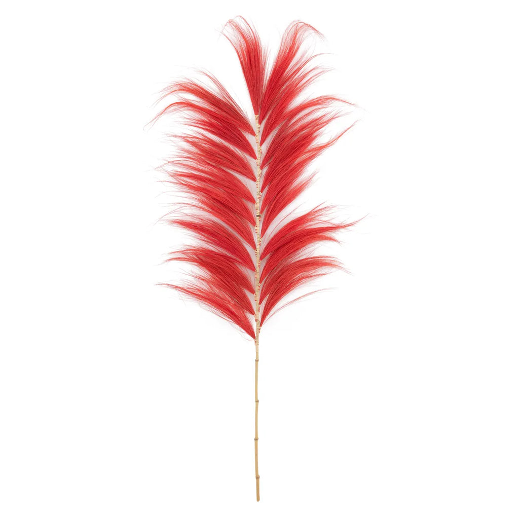 the stunning leaf - vivid red - set of 6