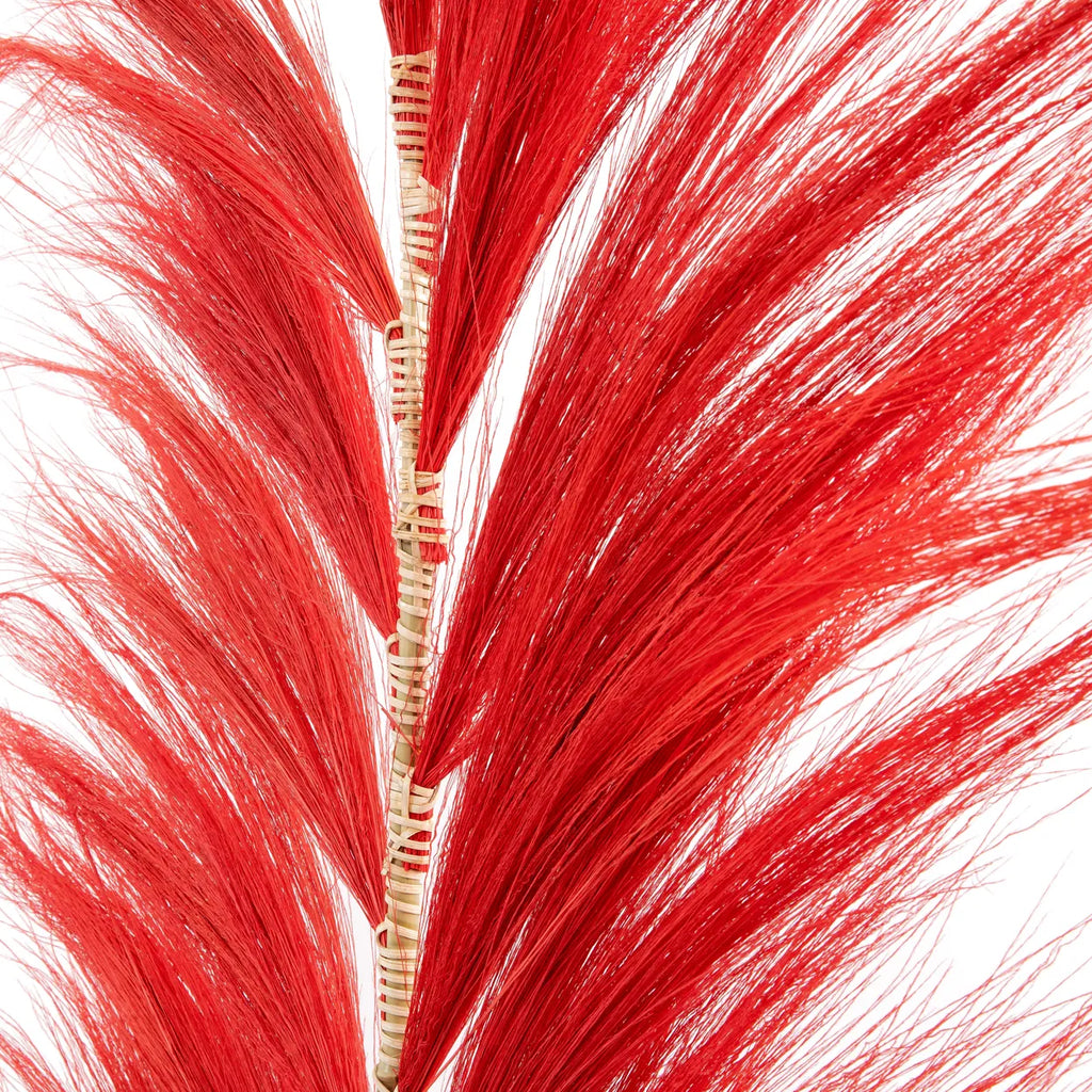 the stunning leaf - vivid red - set of 6