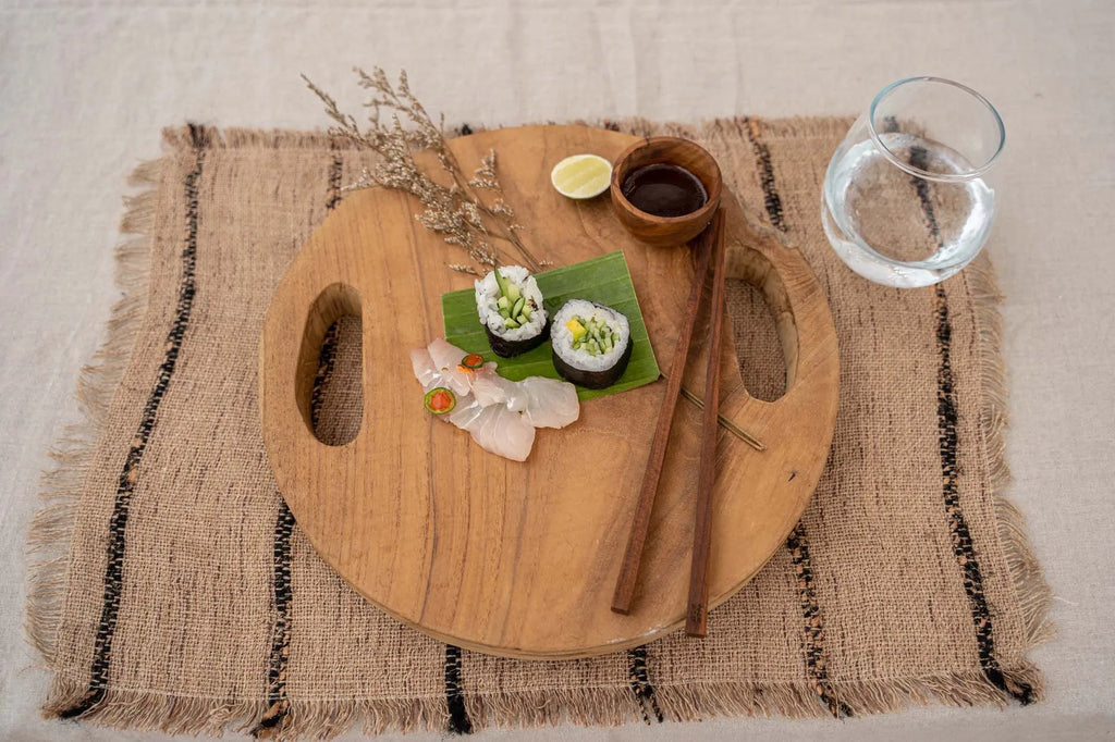 the teak root cutting board - s