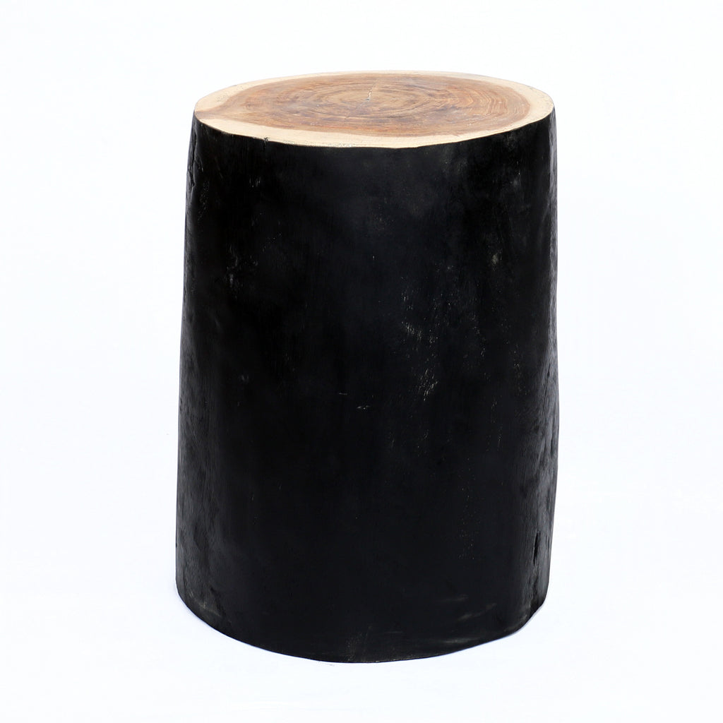 the tribe stool - natural black