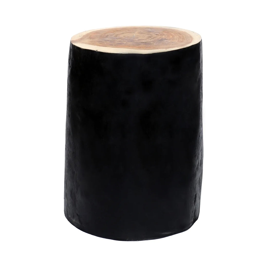 the tribe stool - natural black