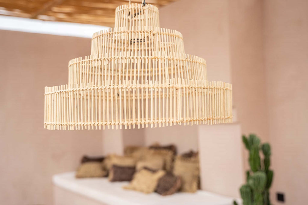 de wedding cake hanglamp - naturel - m