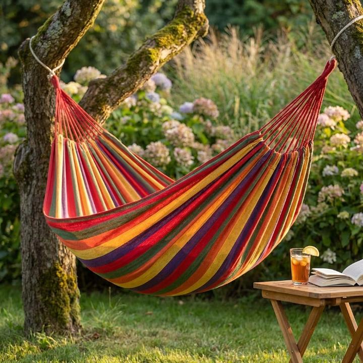 buitenhammock duurzaam polyester weefsel
