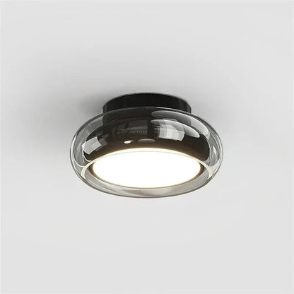 Charmante vintage mini acryl LED plafondlamp