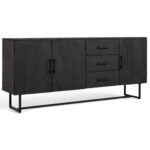 dressoir bern - mangohout zwart 180cm

dressoir bern - mango wood zwart 180cm