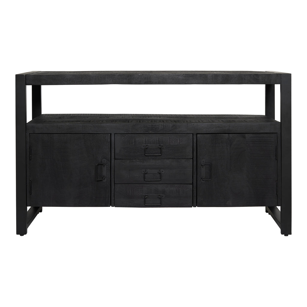 sideboard boaz black | 135 cm