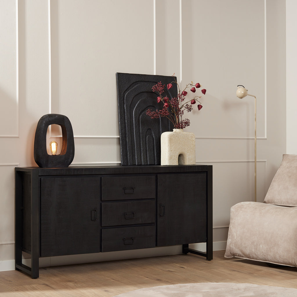 sideboard boaz black | 160 cm