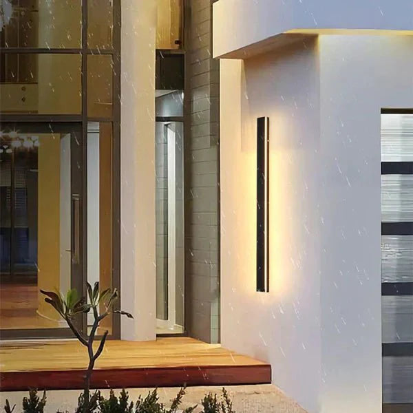 elegante led wandleuchten im modernen randdesign