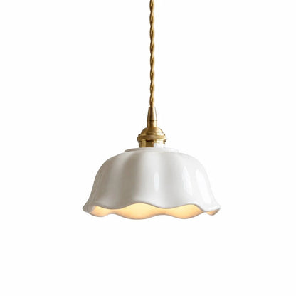 Keramische Hanglamp Modern Bloemdesign
