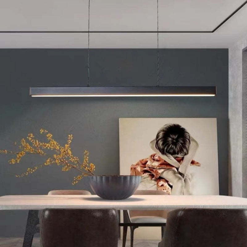 stijlvolle rand industriële led hanglamp voor een modern interieur