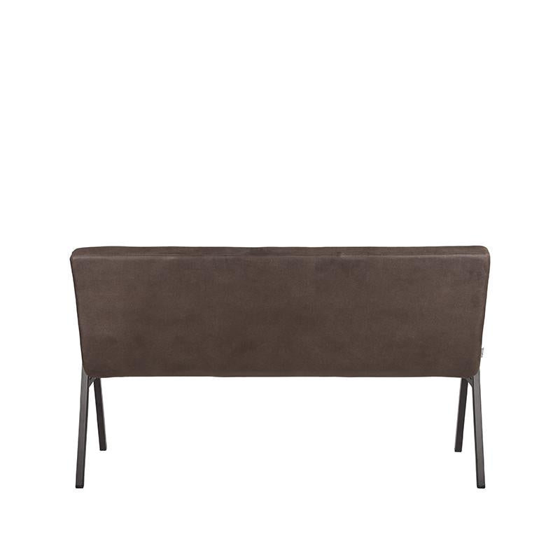 label51 dining bench matz - anthracite - microfiber - 145 cm