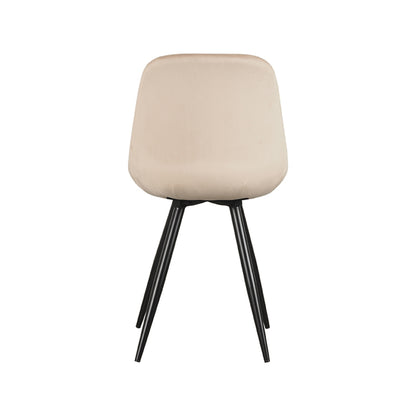 LABEL51 Capri Dining Chair - Sand - Velvet