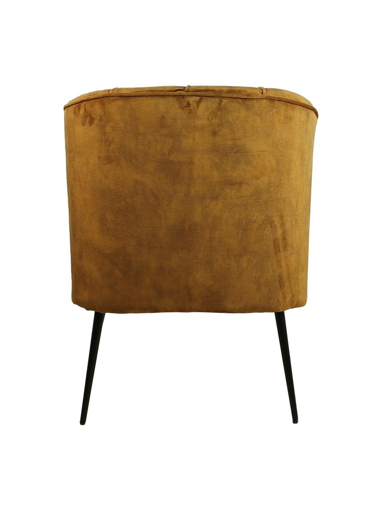 dining room chair chester - 60x63x83 - gold - adore 14