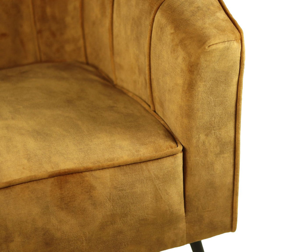 dining room chair chester - 60x63x83 - gold - adore 14