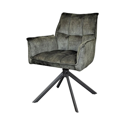 Dining chair Dani | Velvet Hunter Green