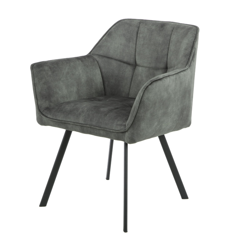 dining chair emma | velvet hunter green