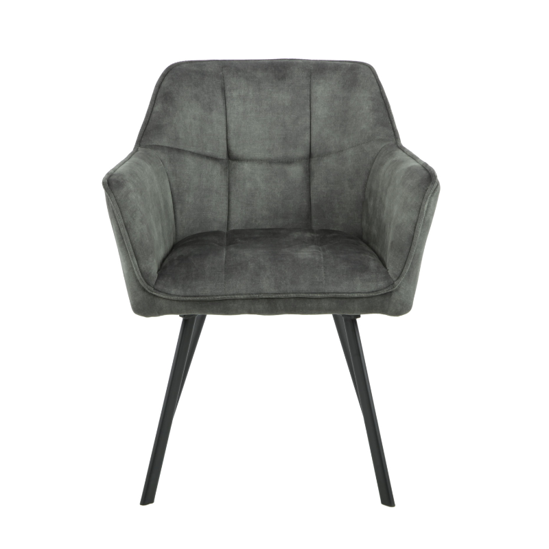 dining chair emma | velvet hunter green