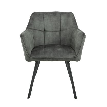 Dining chair Emma | Velvet Hunter Green