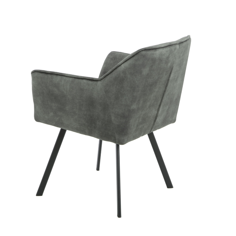 dining chair emma | velvet hunter green