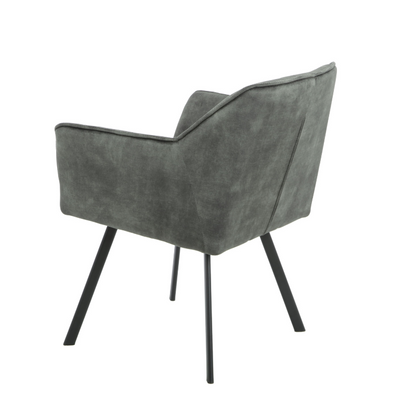 Dining chair Emma | Velvet Hunter Green