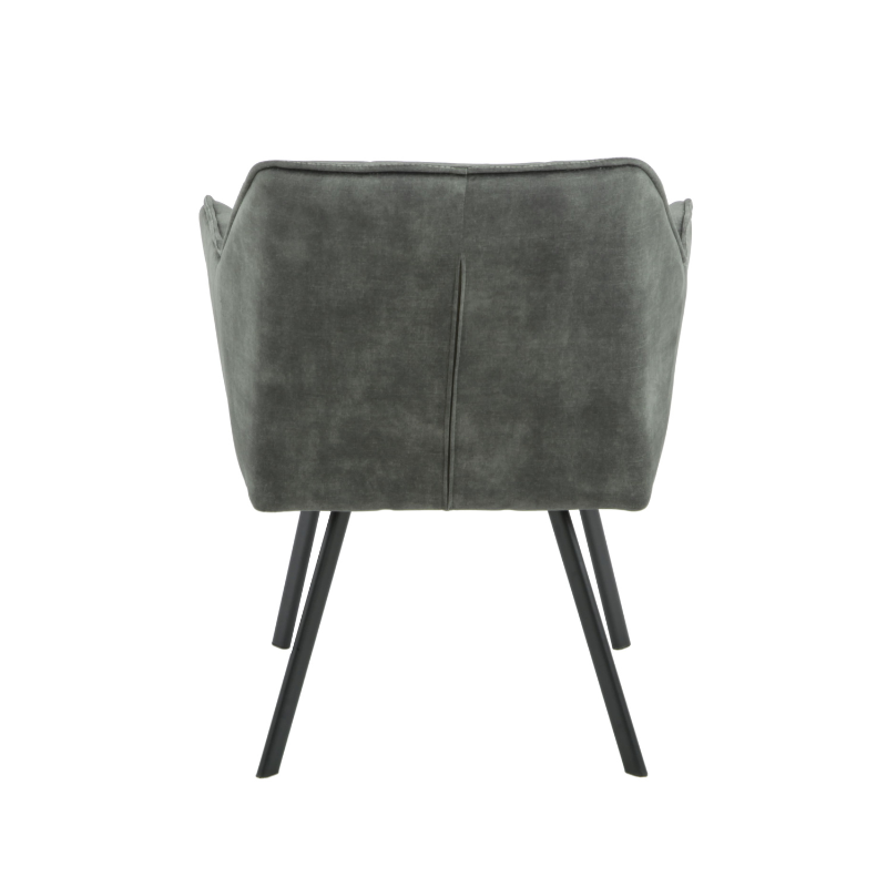 dining chair emma | velvet hunter green